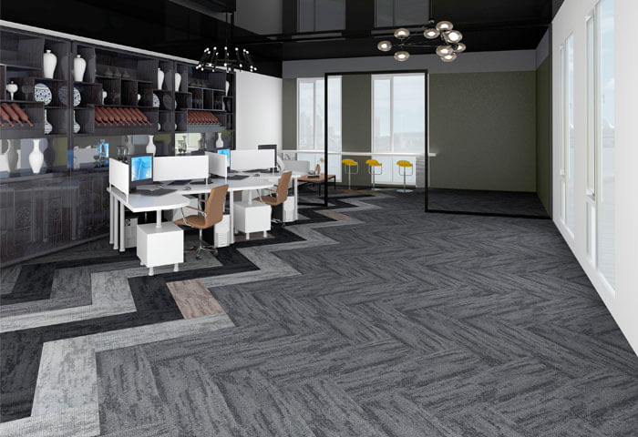 Select materials, green office