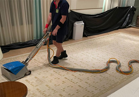 A certain hotel cleaning case